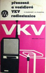 kniha Přenosné a vozidlové VKV [velmi krátké vlny] radiostanice, Naše vojsko 1970