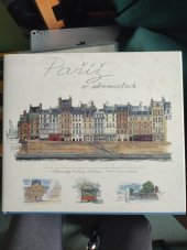 kniha Paříž v akvarelech, Artegrafica  2002