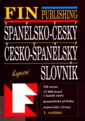 kniha Španělsko-český, česko-španělský slovník, Fin 2003