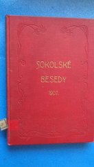 kniha Sokolské besedy 1907, R.V. Novák 1907