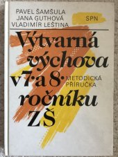 kniha Výtvarná výchova v 7. a 8. ročníku ZŠ (metodická příručka), Státní pedagogické nakladatelství 1991