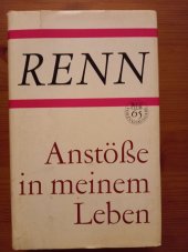 kniha Anstösse in meinem Leben, Aufbau 1982