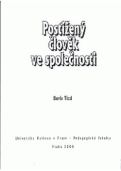 kniha Postižený člověk ve společnosti, Univerzita Karlova, Pedagogická fakulta 2000