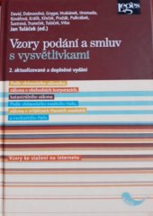 kniha Vzory podání a smluv s vysvětlivkami, Leges 2016