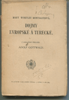 kniha Dojmy evropské a turecké, J. Otto 1911