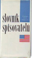 kniha Slovník spisovatelů. Spojené státy americké - Spojené státy americké, Odeon 1979