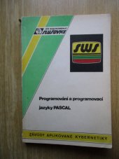 kniha Programování a programovací jazyky Pascal, Sportpropag 1988