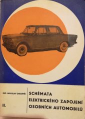 kniha Schémata elektrického zapojení osobních automobilů. 2. díl, Nadas 1969