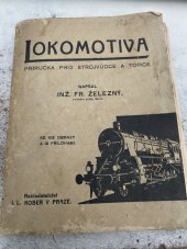 kniha Lokomotiva příručka pro strojvůdce a topiče, I.L. Kober 1924