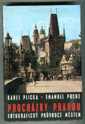 kniha Procházky Prahou fotografický průvodce městem, Panorama 1980