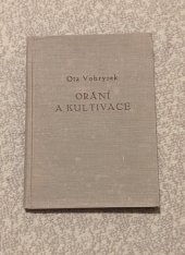 kniha Orání a kultivace, SZN 1954