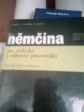 kniha Němčina pro vědecké a odborné pracovníky kurs pro středně pokročilé, Academia 1970