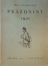 kniha Prázdniny 1921, Jan Štenc 1921
