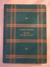 kniha Klub Pickwicků, Antonín Svěcený 1926