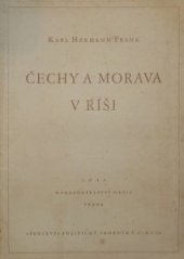 kniha Čechy a Morava v Říši, Orbis 1941