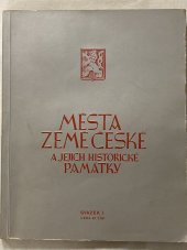 kniha Města země české a jejich historické památky, Akciová společnost pro průmysl papírenský 1936