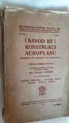 kniha Návod ke konstrukci aeroplanů, Springer 1910