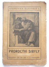 kniha Proroctví Sibyly, Emil Šolc 1913
