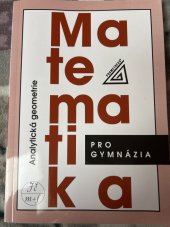 kniha Matematika pro gymnázia Analytická geometrie, Prometheus 2017