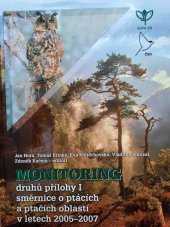 kniha Monitoring druhů přílohy I směrnice o ptácích a ptačích oblastí v letech 2005-2007, Agentura ochrany přírody a krajiny ČR 2010