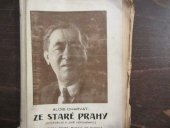 kniha Ze staré Prahy [divadelní vzpomínky], L. Mazáč 1926