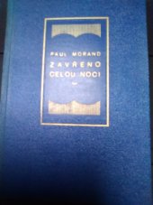 kniha Zavřeno celou noc!, Aventinum 1925