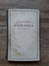 kniha Přírodopisná čítanka. Část první, - O hvězdách, Dědictví sv. Cyrilla a Methoděje 1908