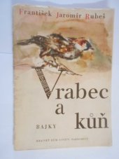 kniha Vrabec a kůň, Kraj. dům osvěty 1959