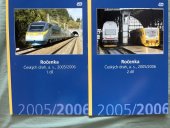 kniha Ročenka Českých drah, a.s., 2005/2006 stručný výtah, České dráhy 2006
