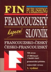 kniha Francouzsko-český, česko-francouzský slovník, Fin 2004