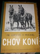 kniha Chov koní, SZN 1956