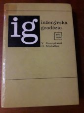 kniha Inženýrská geodézie II , Kartografie Praha 1975