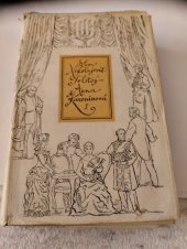 kniha Anna Karenina, Státní nakl. krásné literatury, hudby a umění 1956