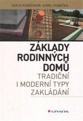 kniha Základy rodinných domů Tradiční i moderní typy zakládání, Grada 2016