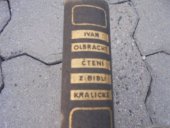 kniha Čtení z Biblí kralické, Československý spisovatel 1958