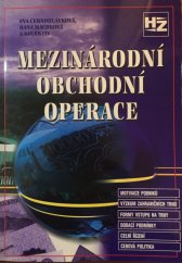 kniha Mezinárodní obchodní operace, HZ 2000