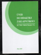 kniha Úvod do didaktiky základní školy, MSD 2005