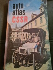 kniha Autoatlas ČSSR 1:400000, Kartografické nakladatelství 1970