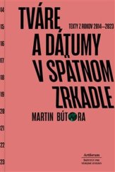 kniha Tváre a dátumy v spätnom zrkadle Texty z rokov 2014 - 2023, Artforum 2023