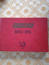 kniha Katalog náhradních dílů osobního automobilu Fiat 850 BN, SNTL 1972
