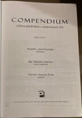 kniha Compendium: léčiva používaná v podmínkách ČR 2018