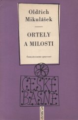 kniha Ortely a milosti verše z let 1946-1958, Československý spisovatel 1959