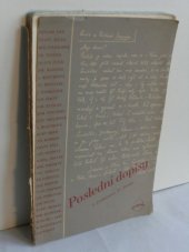 kniha Poslední dopisy Soubor posledních dopisů umučených soudruhů, Svoboda 1946