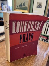 kniha Konkursní právo, Všehrd 1947