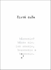 kniha čistá duša, Slovart 2017