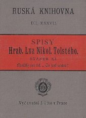 kniha Povídky pro lid Co jest umění?, J. Otto 1929