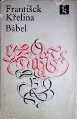 kniha Bábel současný román, Československý spisovatel 1968
