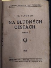 kniha Na bludných cestách [příběh léta] : román, Vladimír Zrubecký 1935