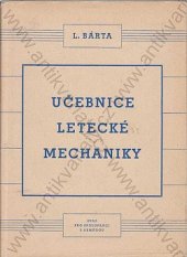 kniha Učebnice letecké mechaniky, Svazarm 1955