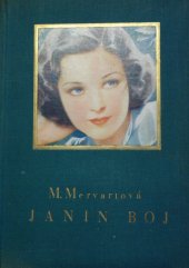 kniha Janin boj Dívčí román, Jos. R. Vilímek 1938